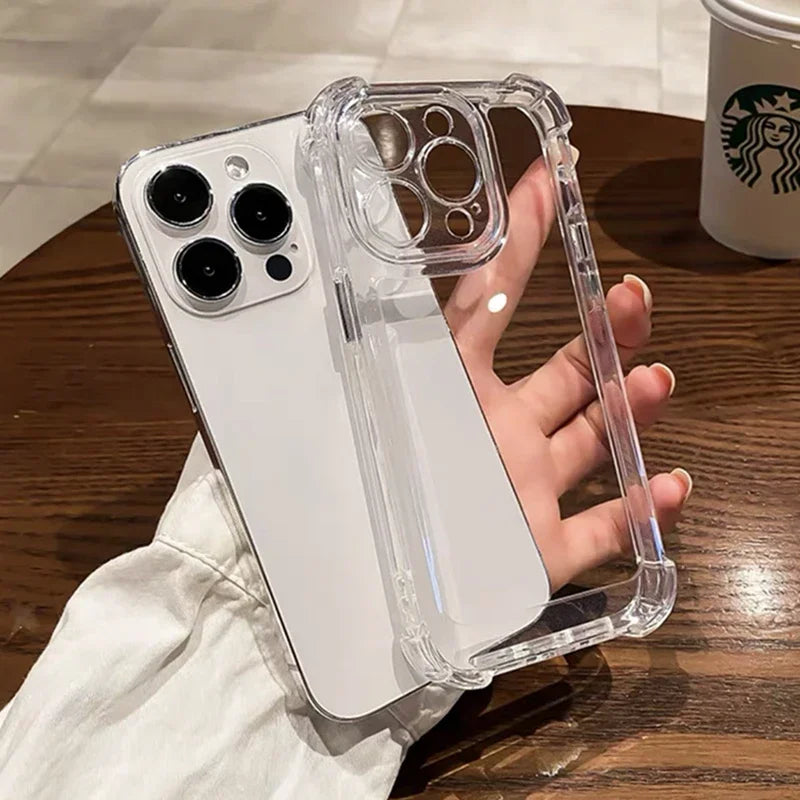 Luxury Shockproof Clear Phone Case